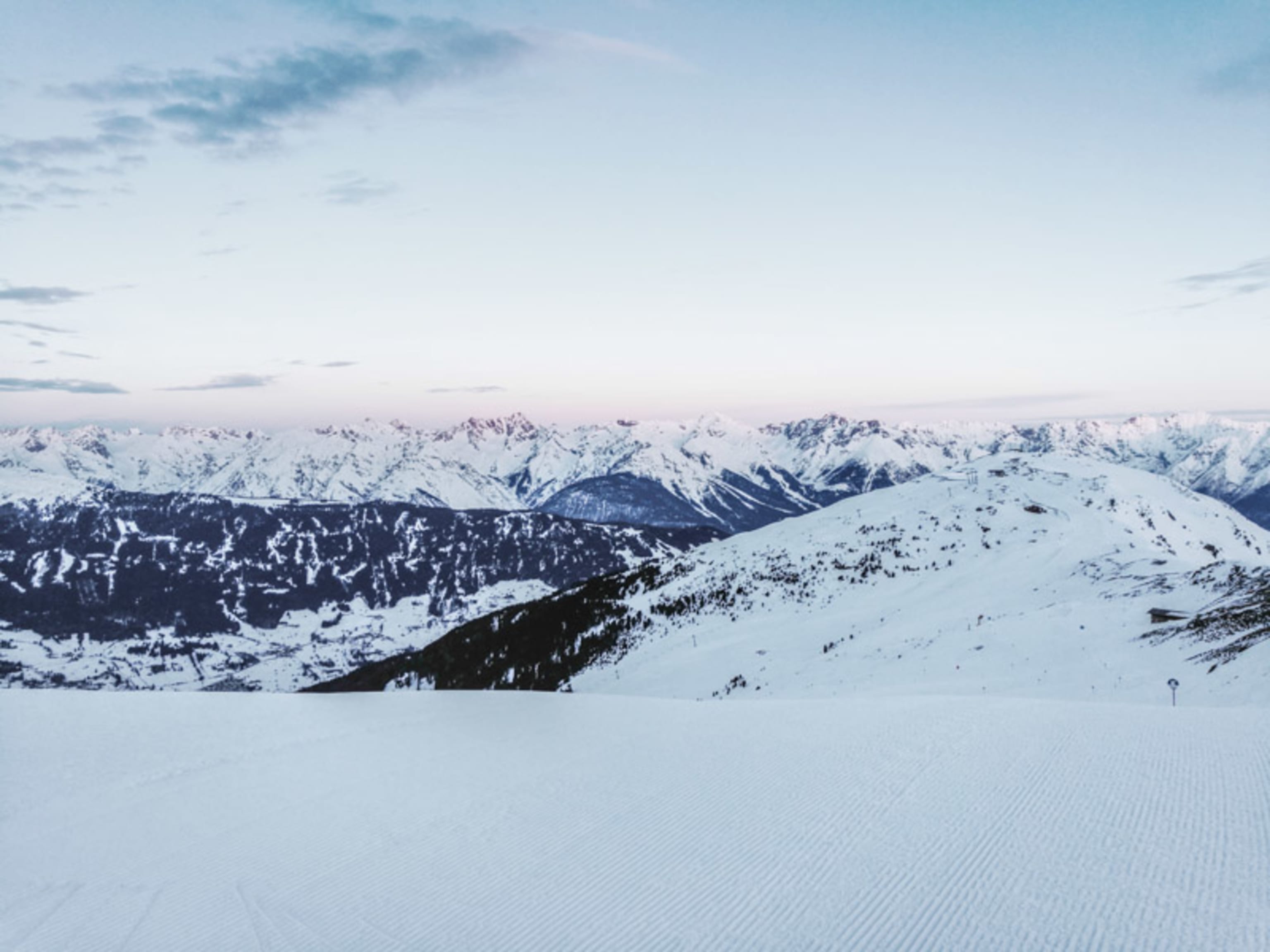 Pitztal, auf der Piste bei Pitzis Morgenrunde