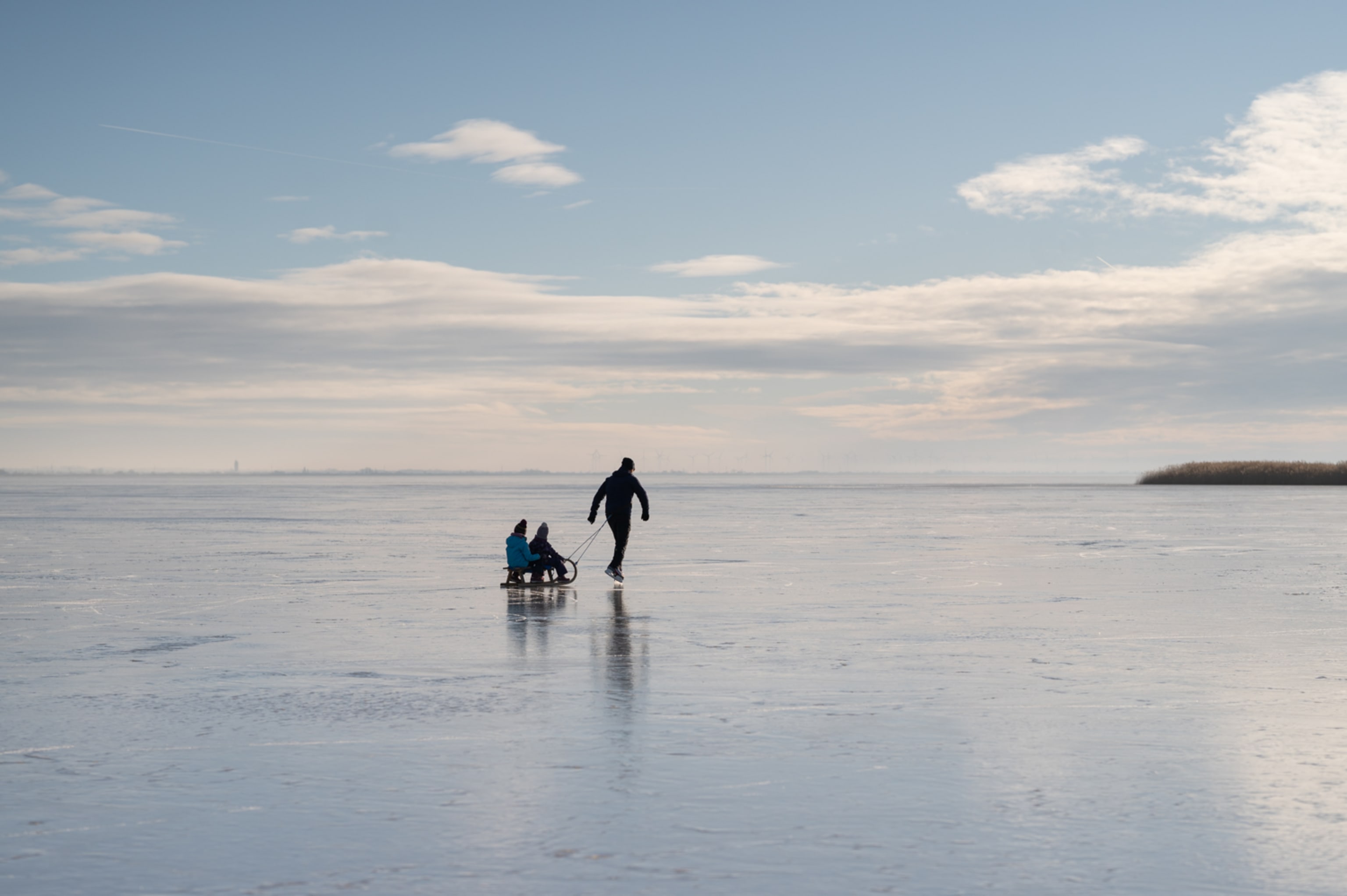 Rodel am Eis am Neusiedler See