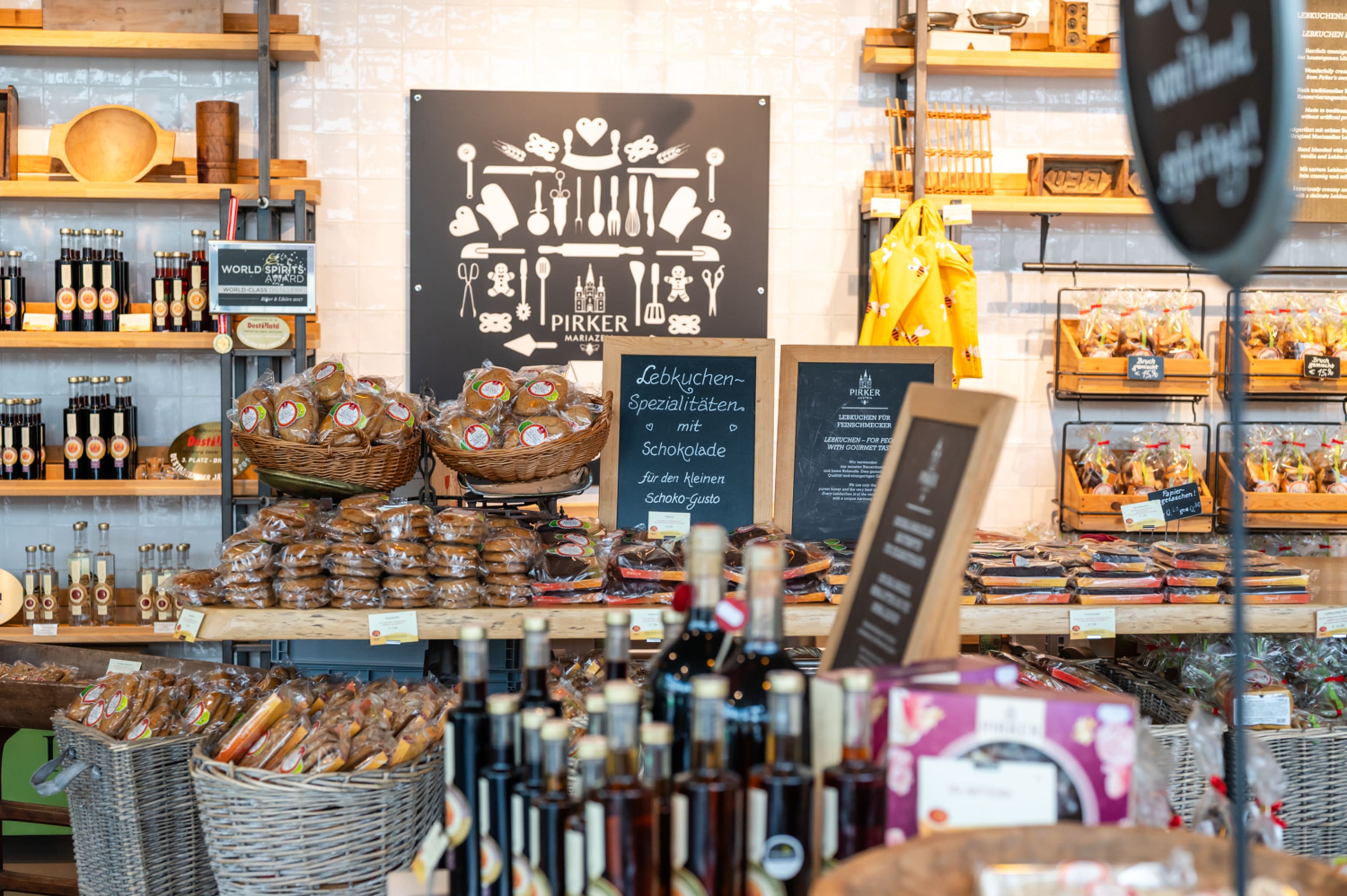 Shop in der Lebzelterei Pirker in Mariazell