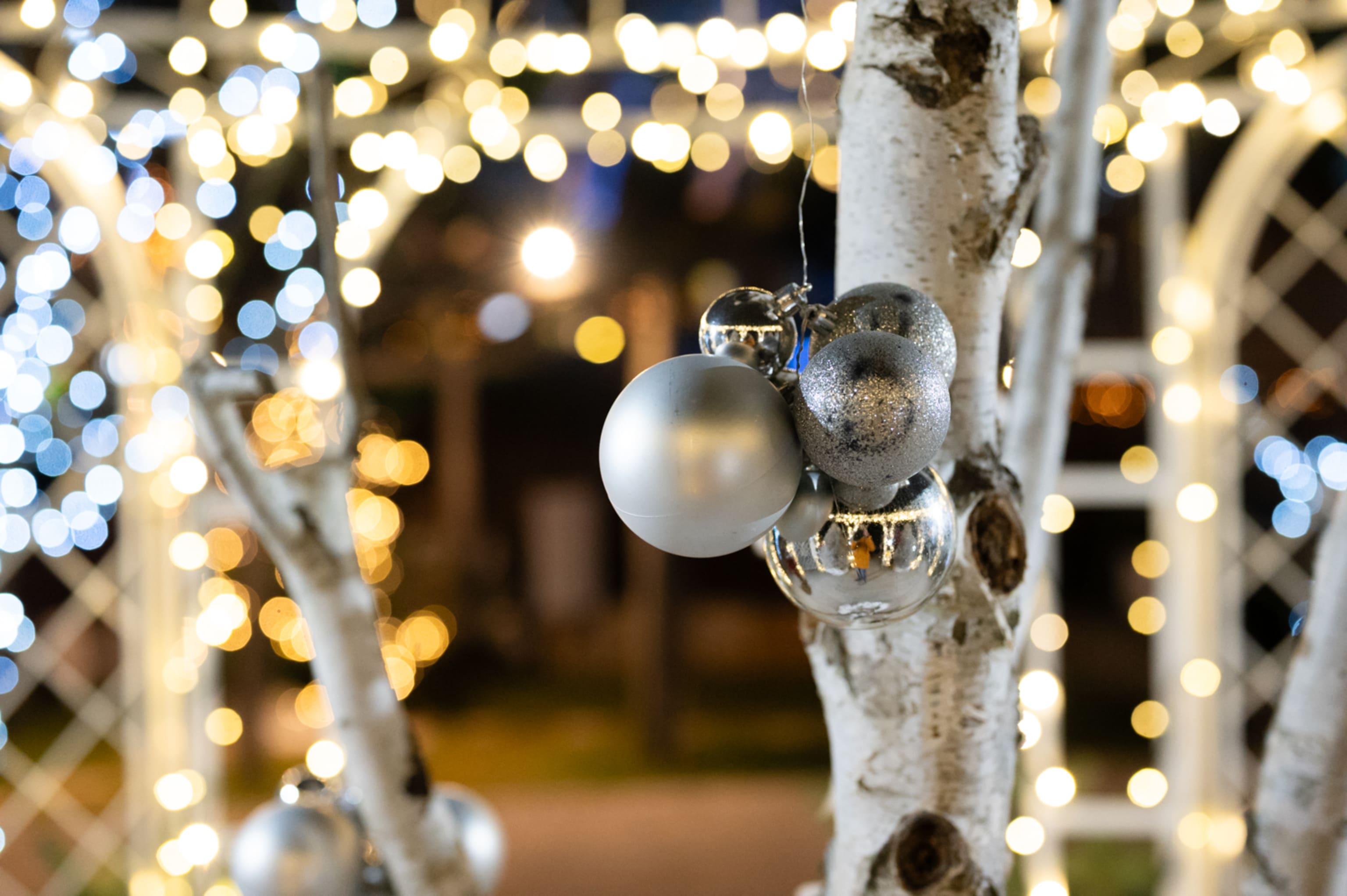 Dekoration beim Adventzauber in den Kittenberger Erlebnisgärten
