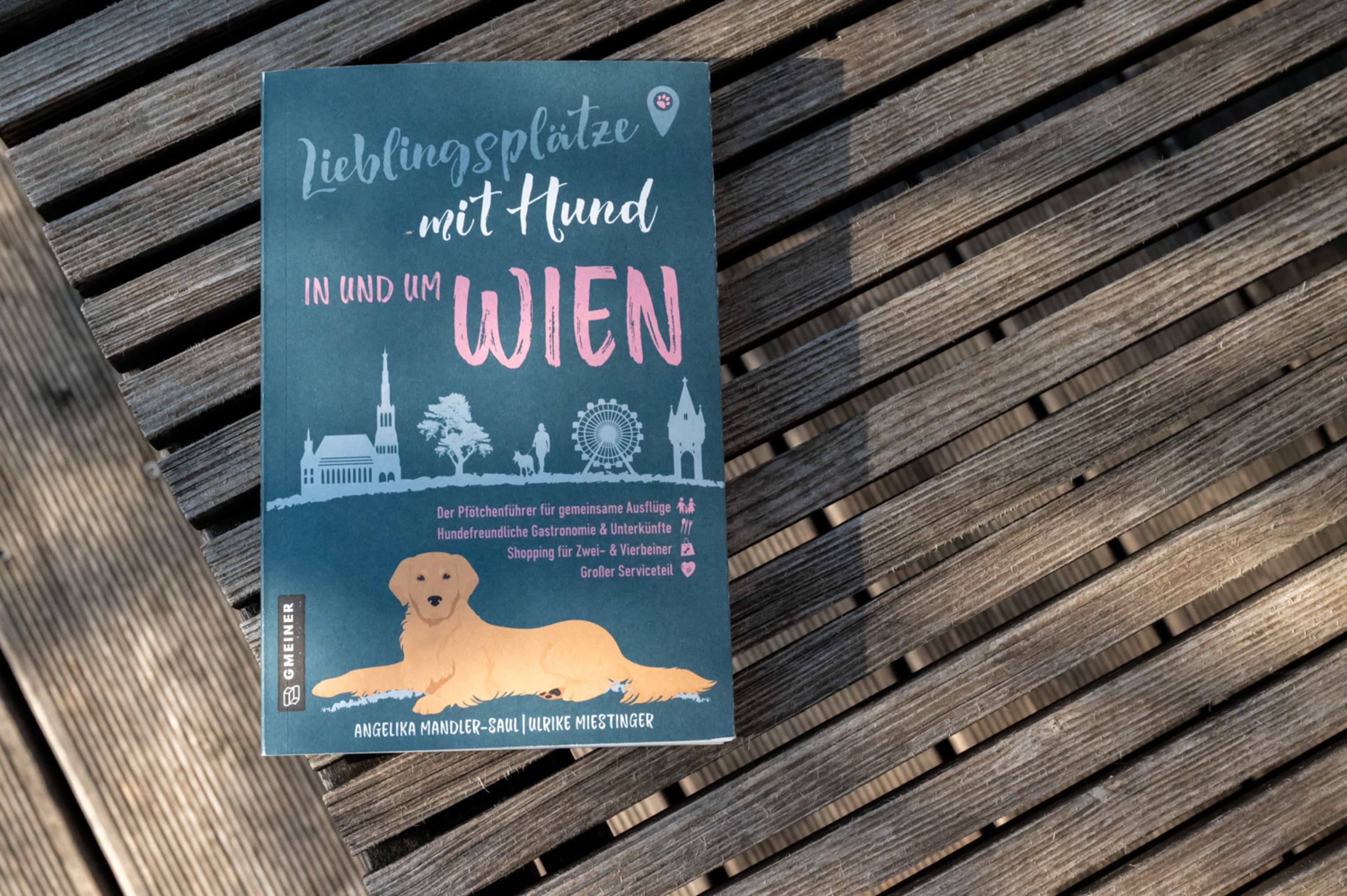 Cover Reiseführer Lieblingsplätze mit Hund in und um Wien