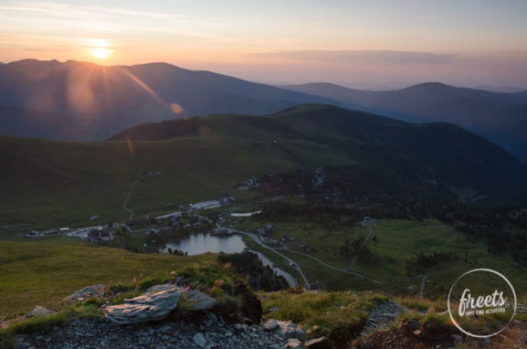 Sonnenaufgang, Falkertspitz