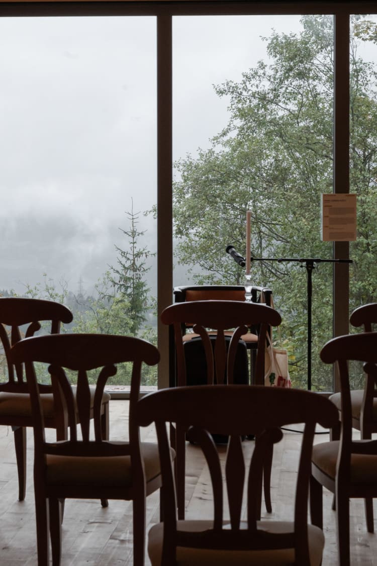 Lesung im neuen Kulturpavillon am Semmering