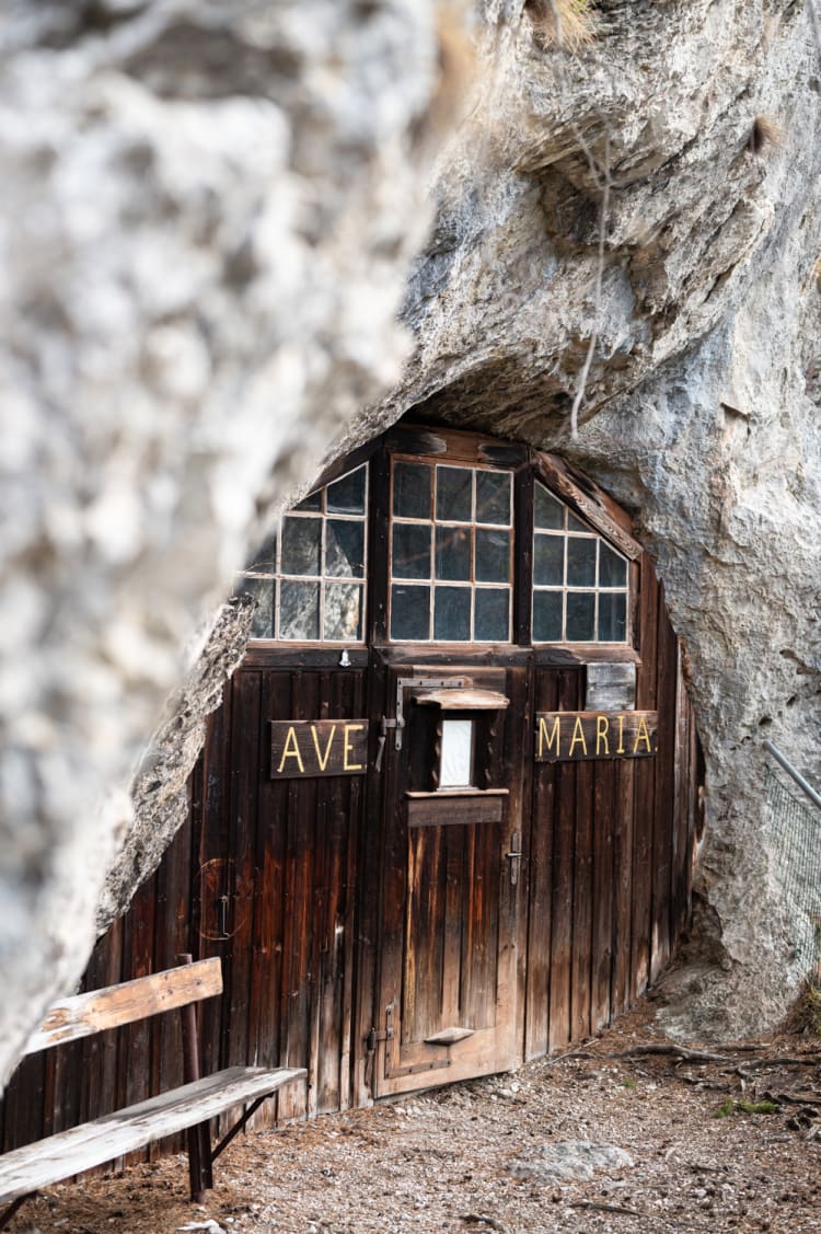 Gaiskircherl bei der Luckerten Wand, Wanderweg bei Breitenstein