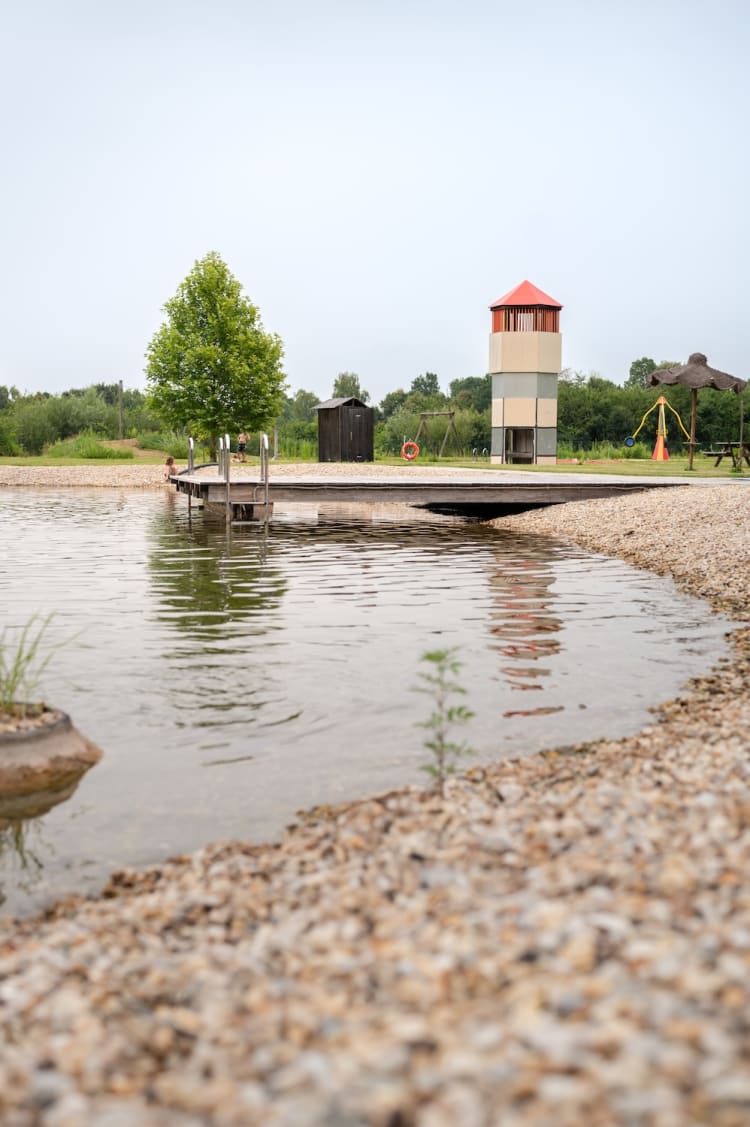 Seichtes Ufer in Moschendorf, Wassererlebniswelt Südburgenland