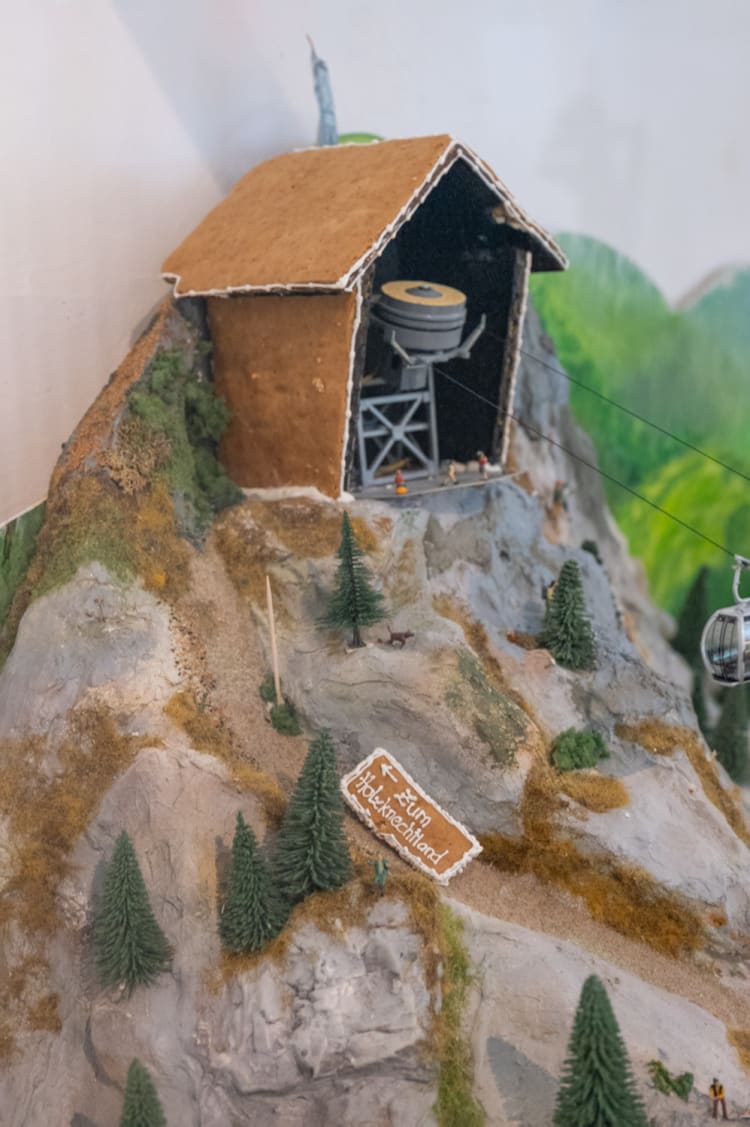 Detail Lebkuchenstadt Mariazell beim Pirker in Mariazell, erLebzelterei