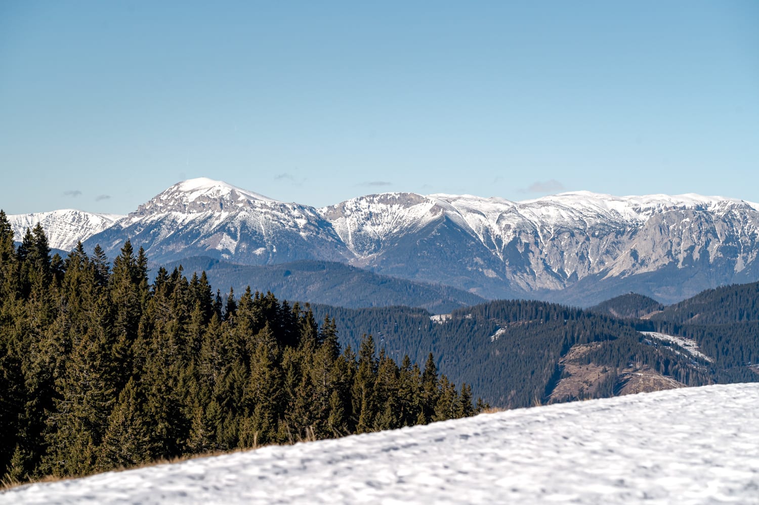 Winterwandern am Wechsel