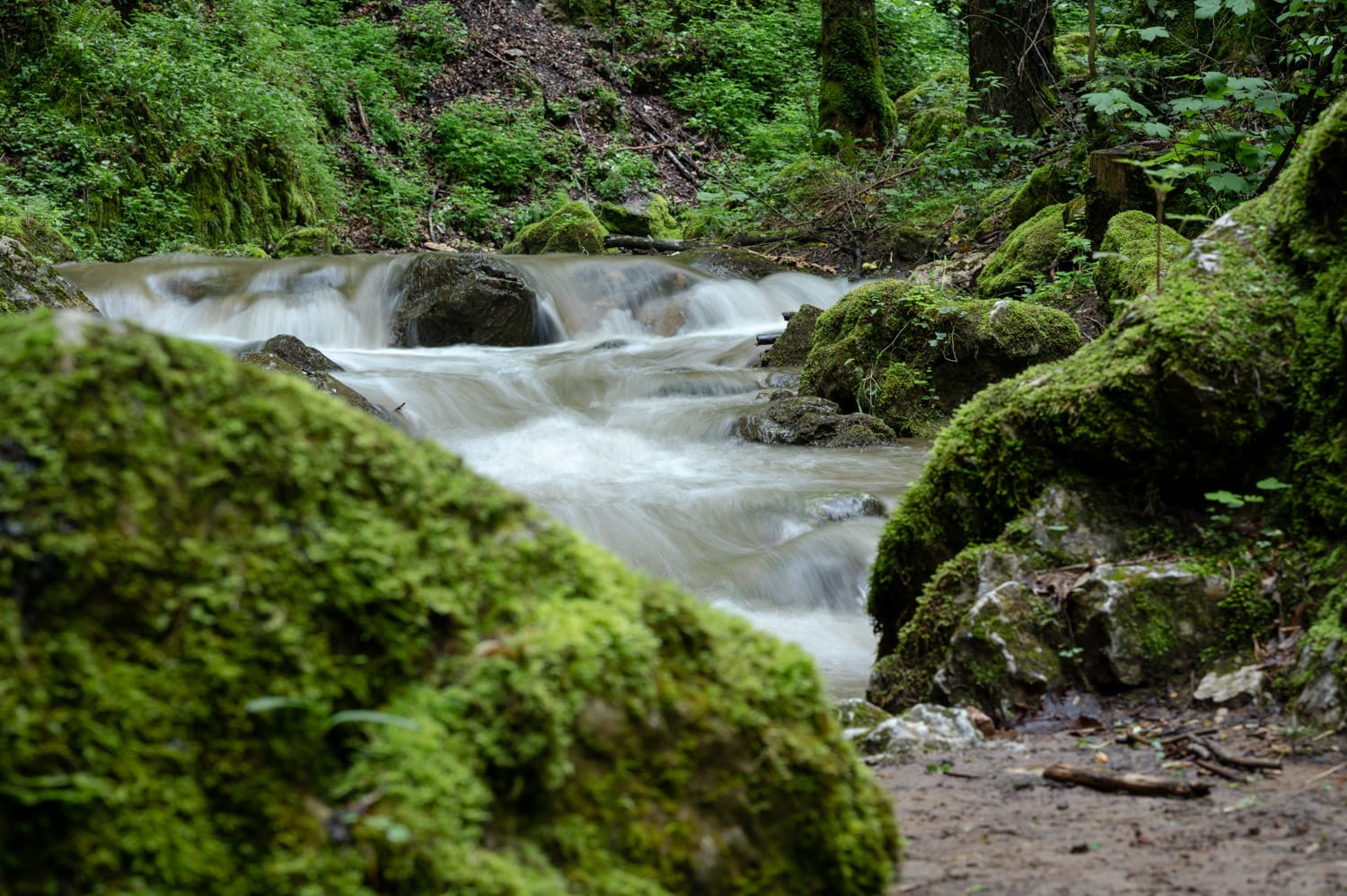 Johannesbachklamm im Regen