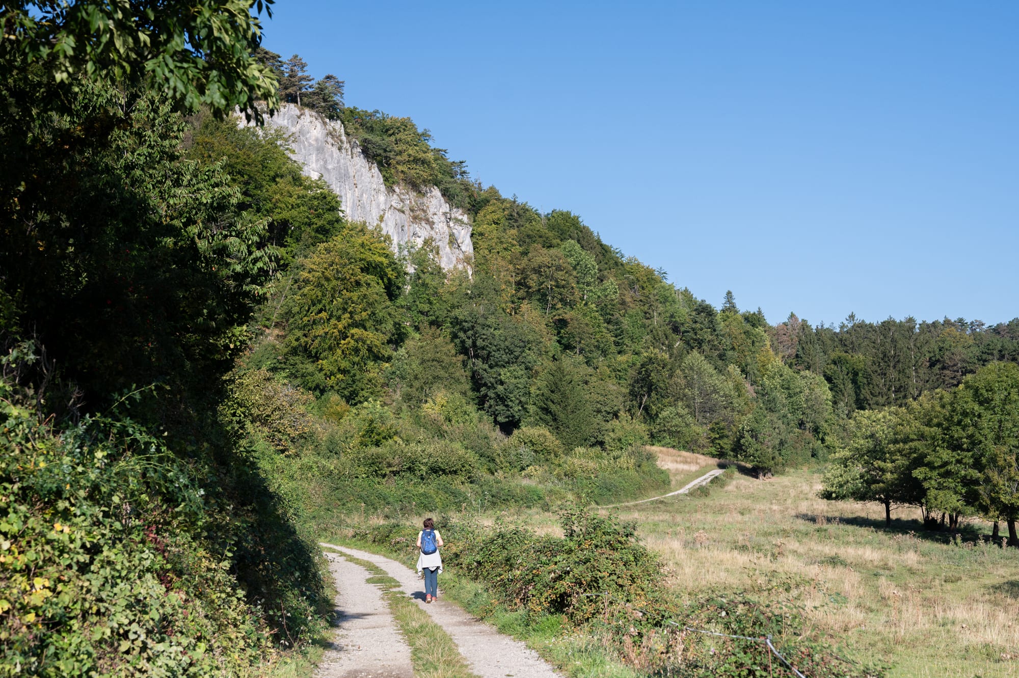 Wandern bei Dreistetten Richtung Einhornhöhle