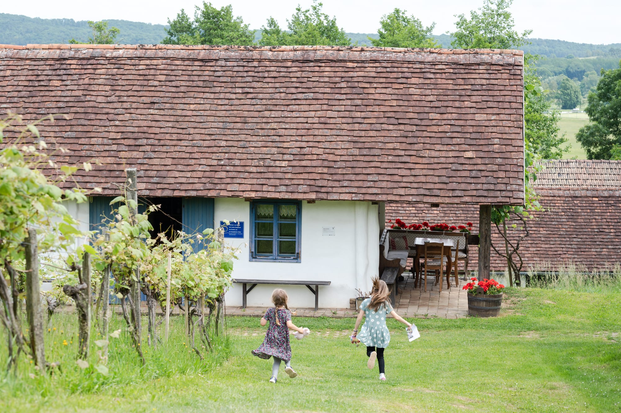 Kinder im Freilichtmuseum Ensemble Gerersdorf