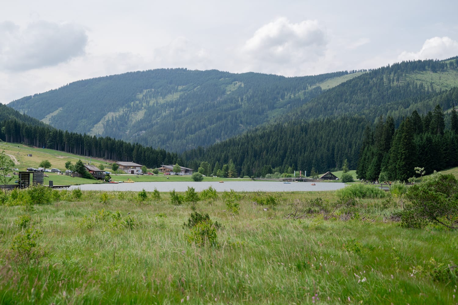 Blick auf den Teichalmsee