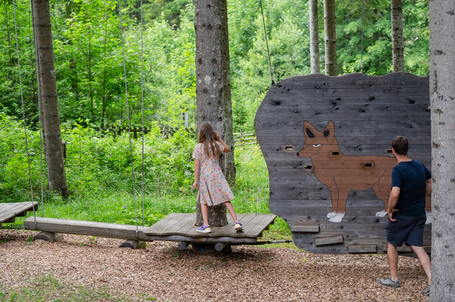 Kind im AlmErlebnisPark Teichalm