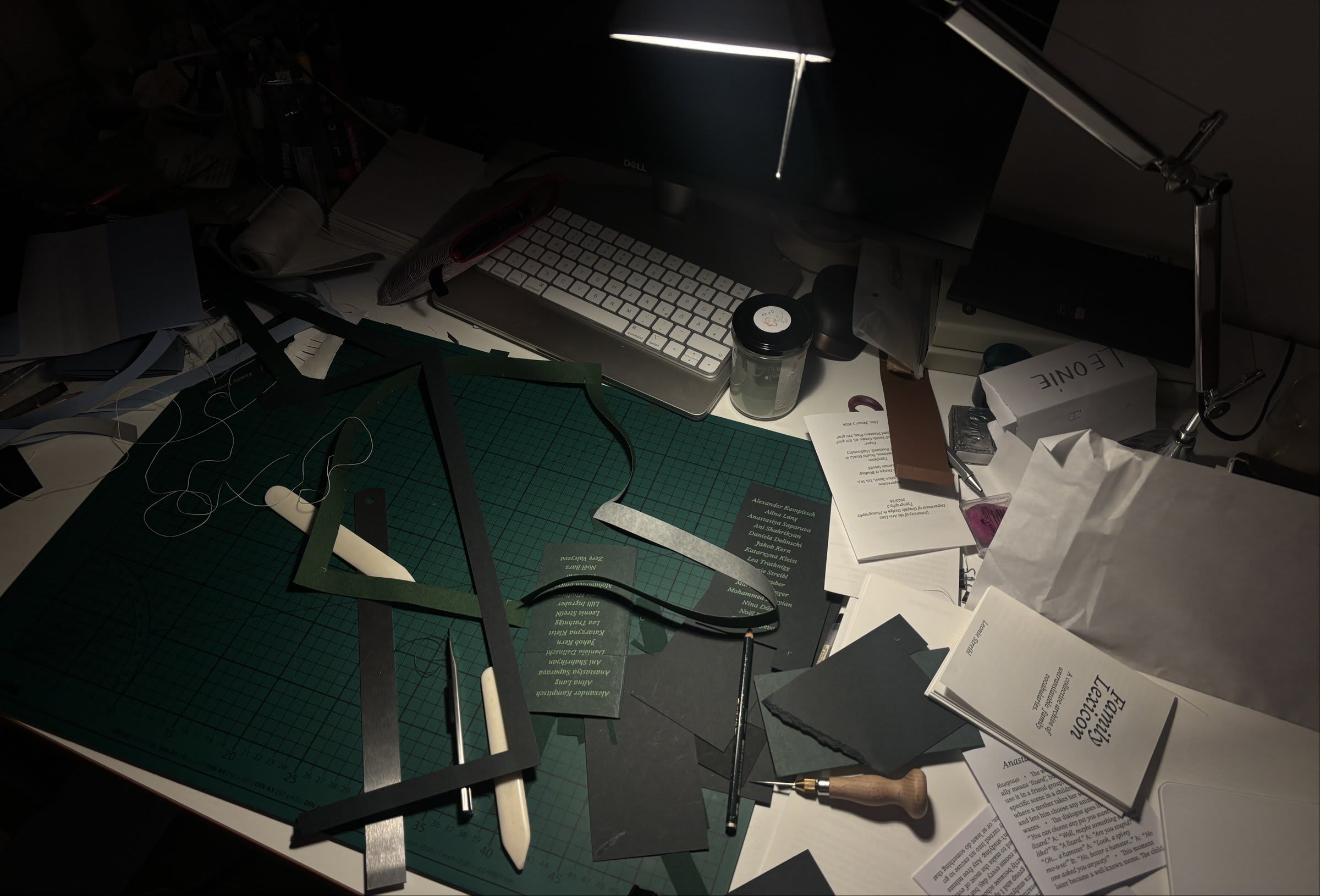 Family Lexicon spread IX