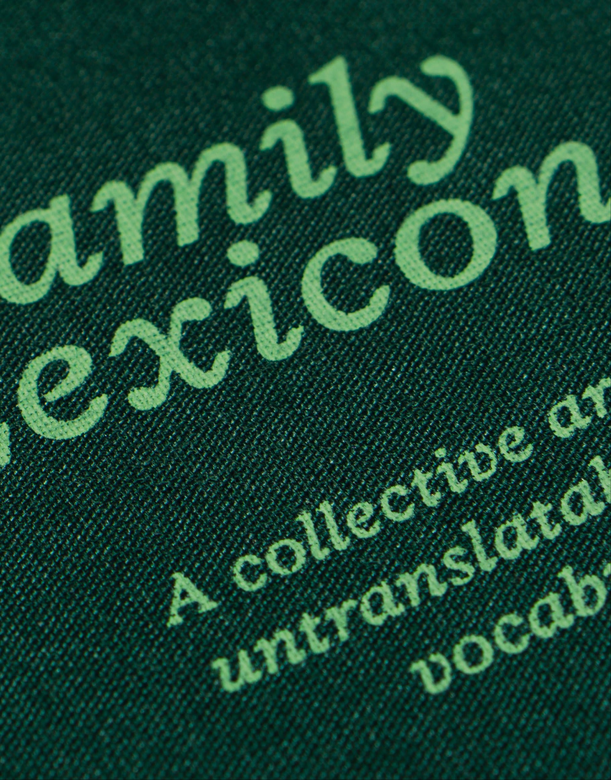 Family Lexicon spread XIII