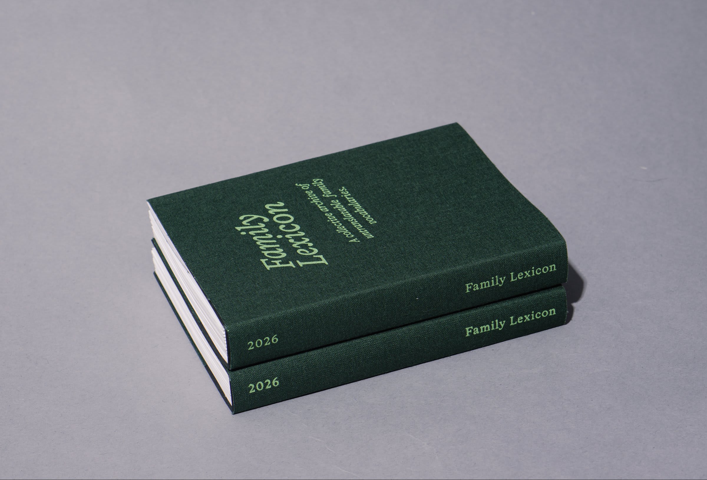 Family Lexicon spread VII