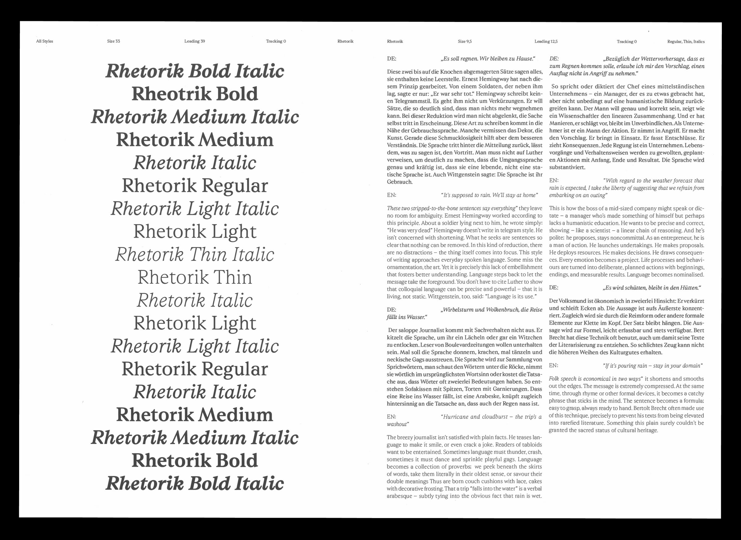 Font specimen 5