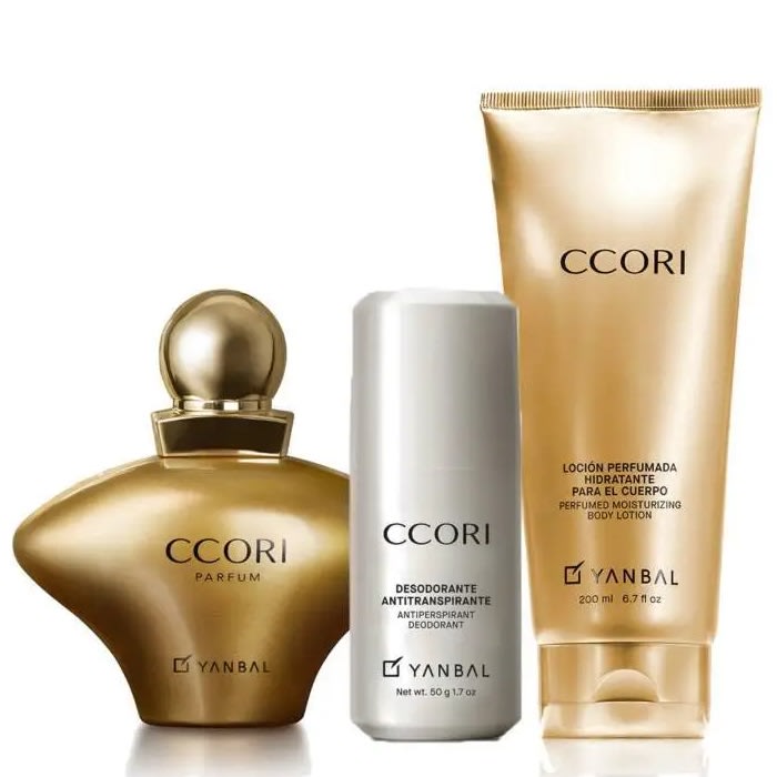 CCORI PARFUM + LOCIÓN PERFUMADA + DESODORANTE ANTITRANSPIRANTE