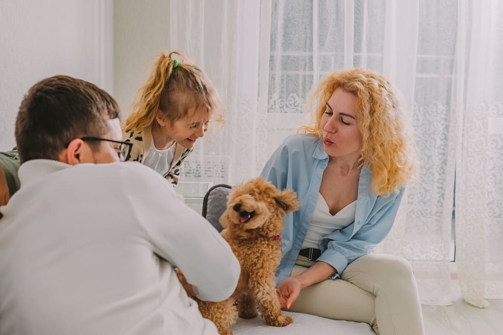 Happy family home