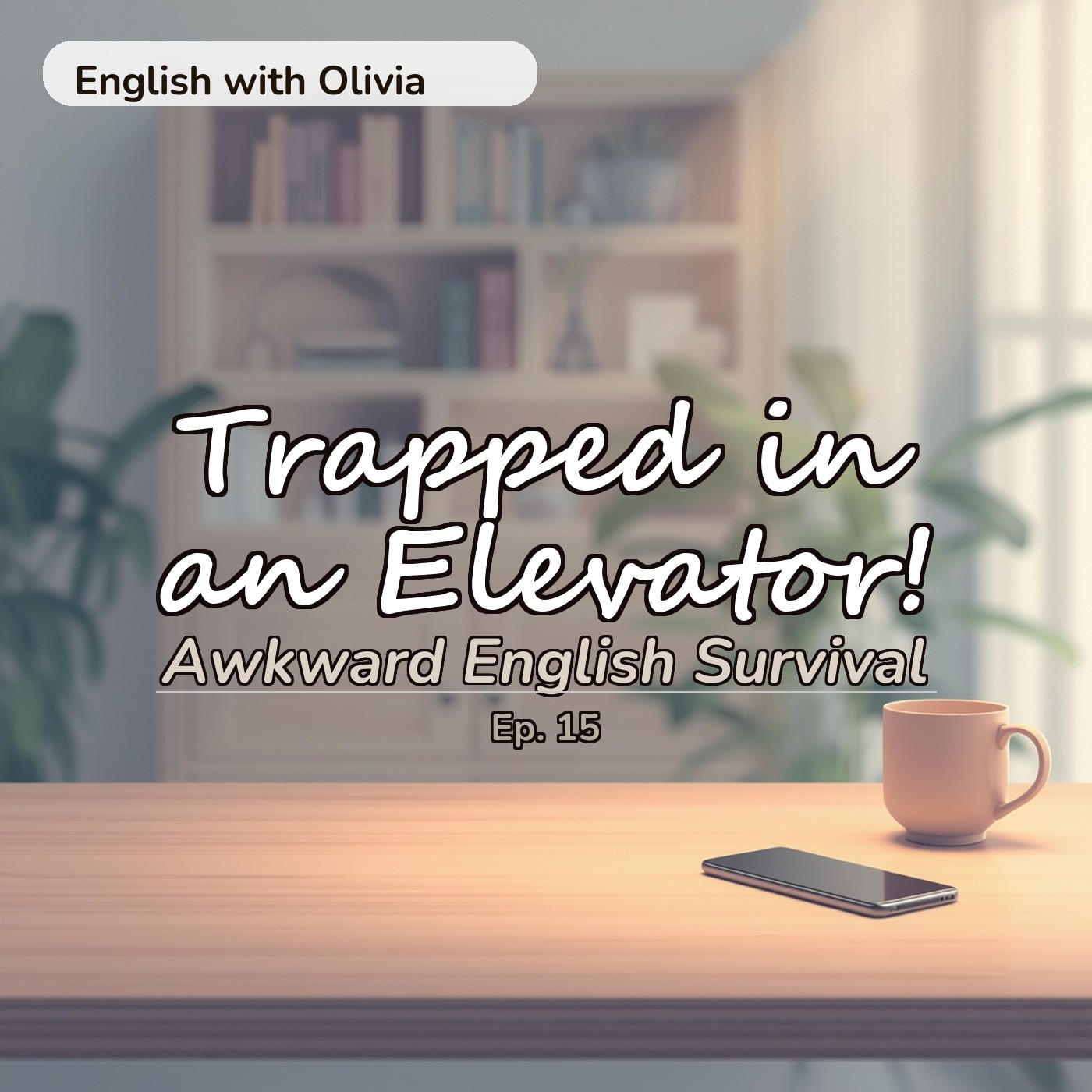 Trapped in an Elevator! Awkward English Survival (Beginner English A1-A2) | Ep. 15