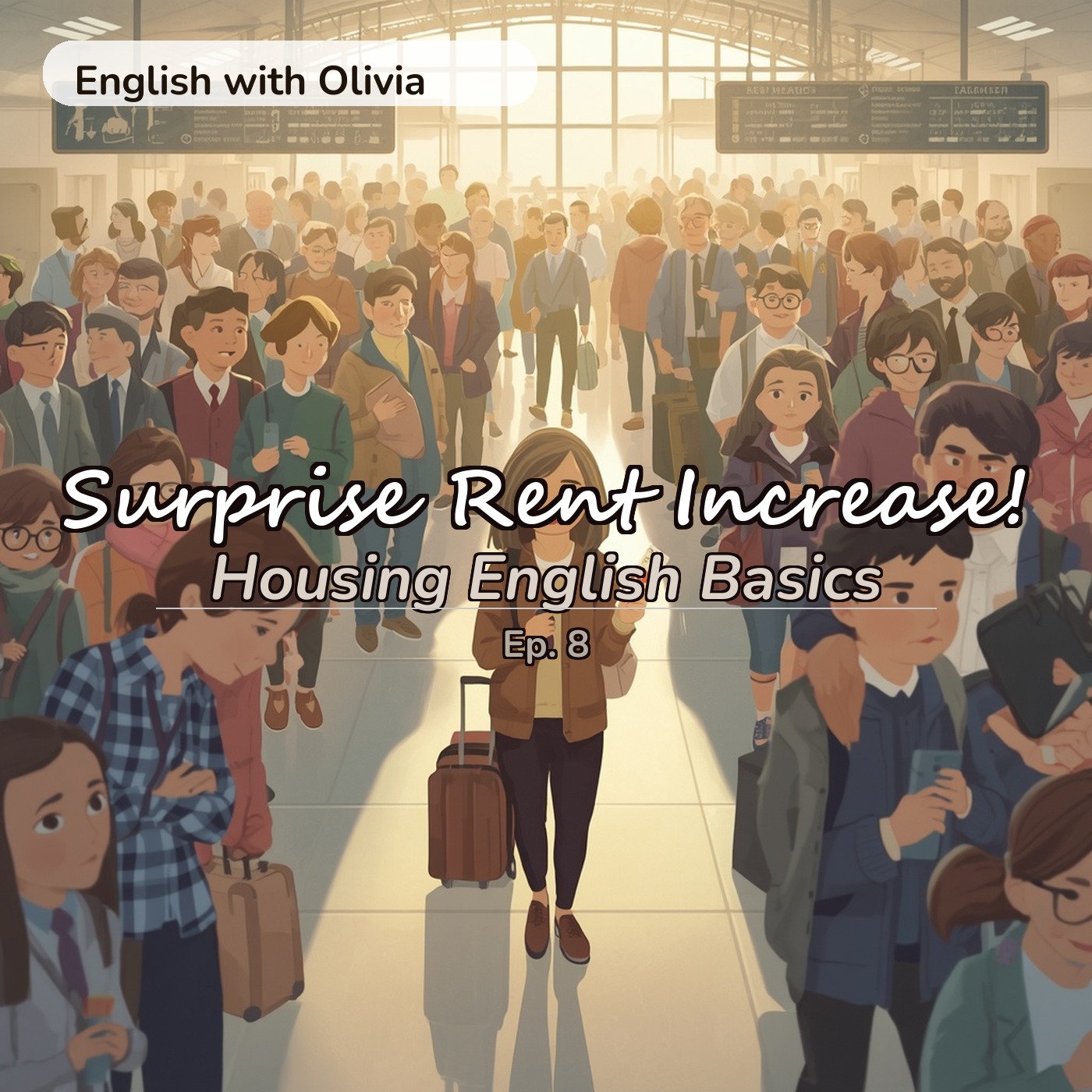 Surprise Rent Increase! Housing English Basics (Beginner English A1-A2) | Ep. 8 episode artwork