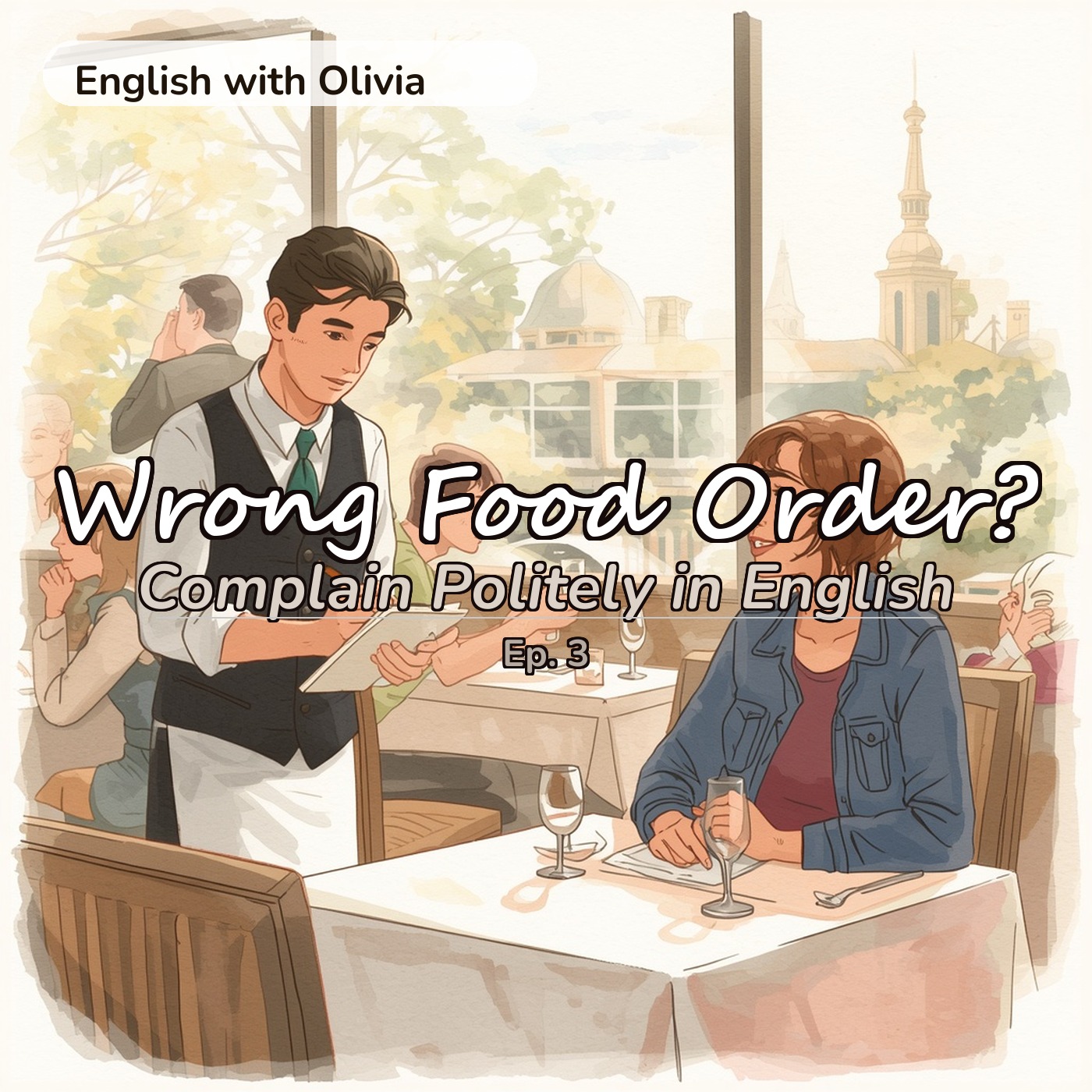 Wrong Food Order? Complain Politely in English (Beginner English A1-A2) | Ep. 3 episode artwork