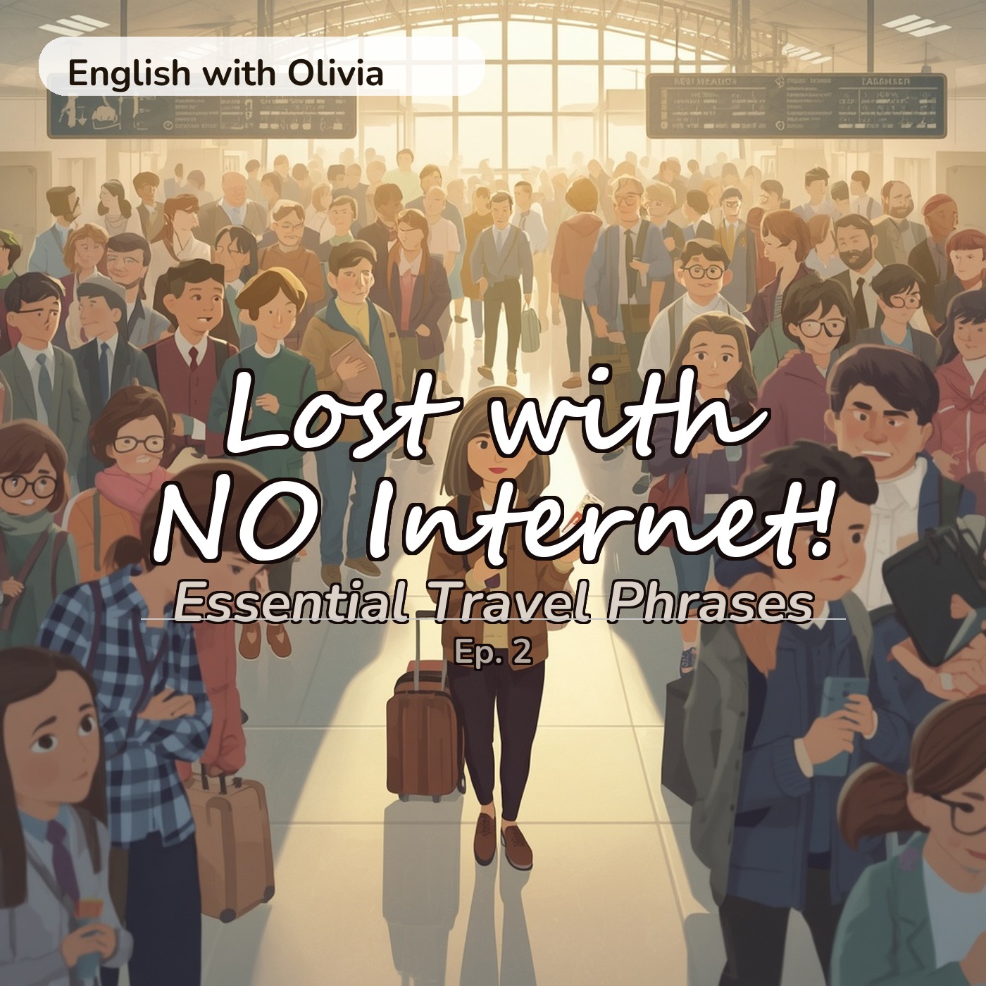 Lost with NO Internet! Essential Travel Phrases (Beginner English A1-A2) | Ep. 2 episode artwork
