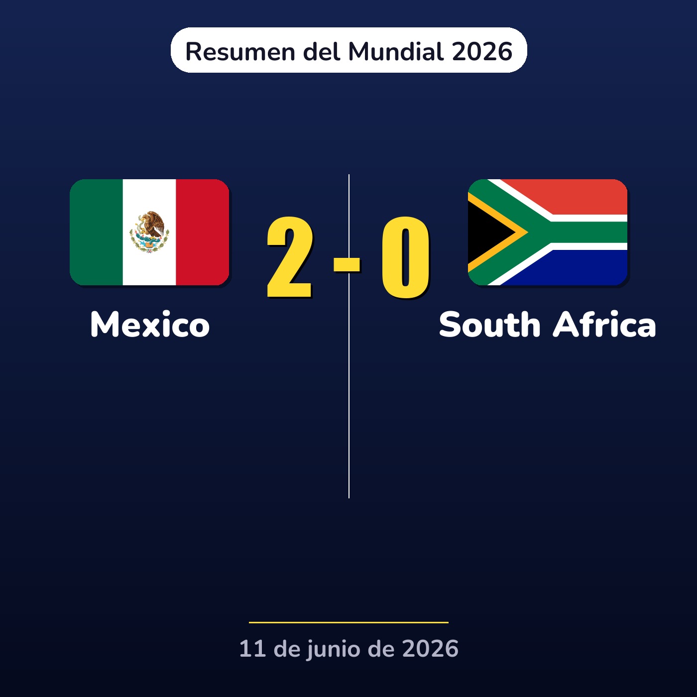 Mexico vs South Africa | Resumen del Mundial 2026 episode artwork