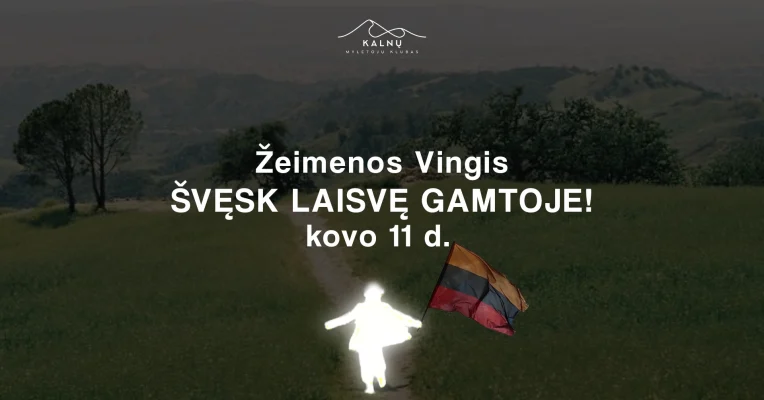 🇱🇹 Švęsk laisvę gamtoje – su nuotykiu ir pirties šiluma!