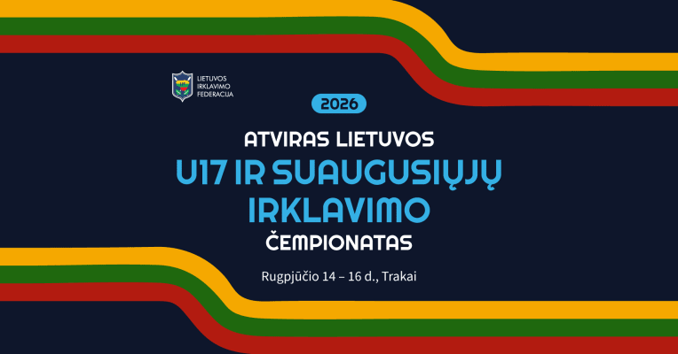 Atviras Lietuvos U17 ir suaugusiųjų irklavimo čempionatas