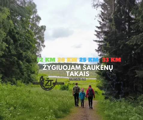 Žygiuojam Šaukėnų takais 2026