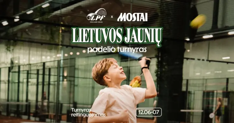 Lietuvos jaunių padelio trunyras l 12.06–07