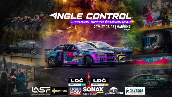 Angle Control Lietuvos drifto čempionato STREET ir SEMI-PRO 3 etapas