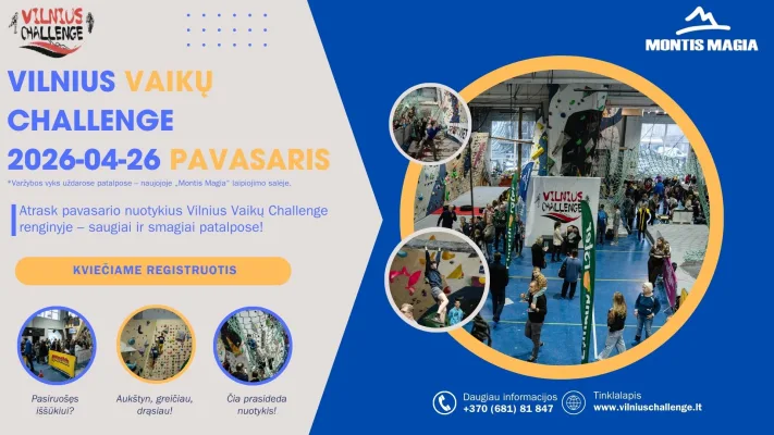 Vilniaus Vaikų Challenge Uždarų Patalpų 2026-04-26