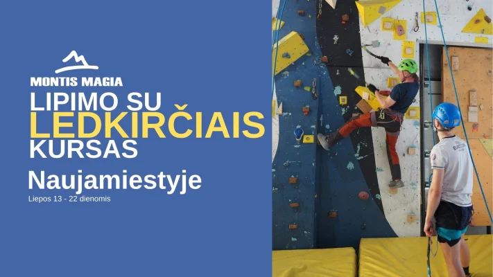 Lipimo su LEDKIRČIAIS kursas Naujamiestyje