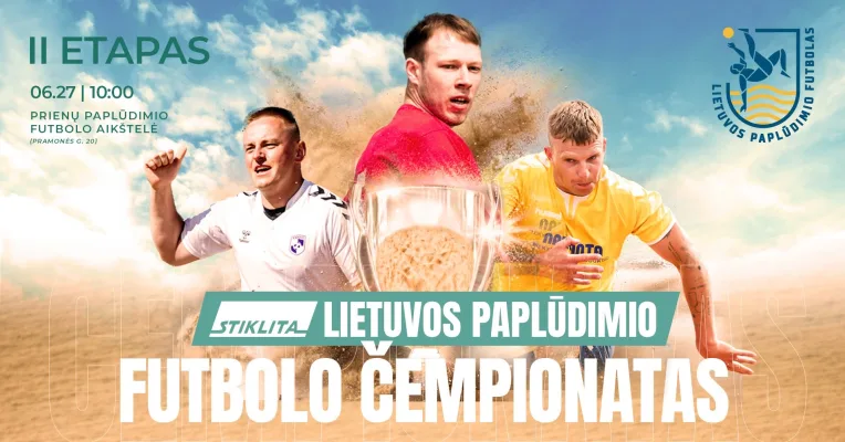 2026-ųjų STIKLITA Lietuvos paplūdimio futbolo čempionatas | II etapas