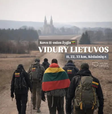 KOVO 11-osios žygis VIDURY LIETUVOS (Kėdainių r.)