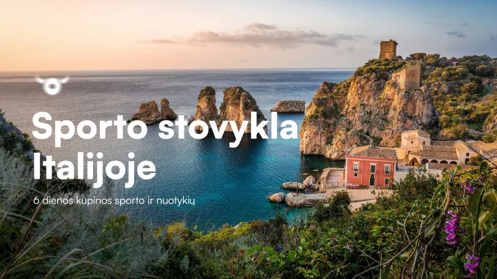 Italija - 6 dienų sporto ir pažintinė stovykla