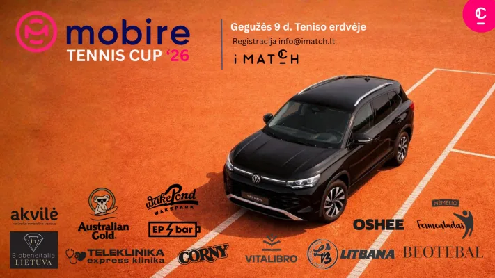 Mobire Tennis Cup ‘26 | Teniso erdvėje
