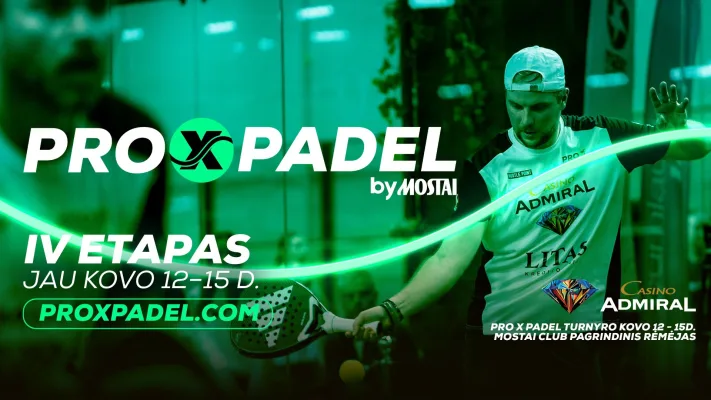 Ketvirtasis „Pro X Padel“ etapas