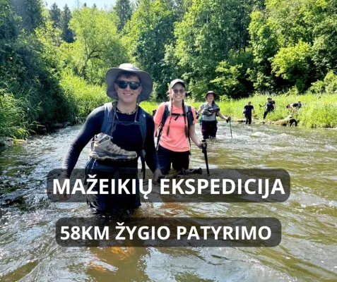 Žygis: MAŽEIKIŲ EKSPEDICIJA GRUPĖ PILNA