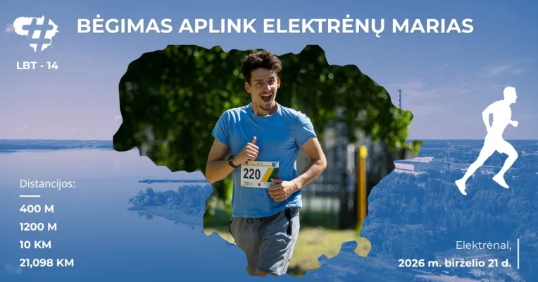 LBT 14 - BĖGIMAS APLINK ELEKTRĖNŲ MARIAS