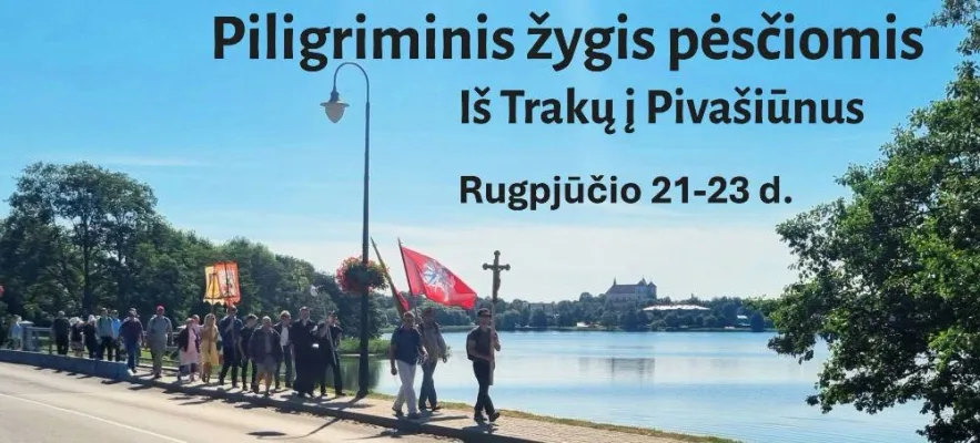 Katalikų piligriminis žygis pėsčiomis iš Trakų į Pivašiūnus