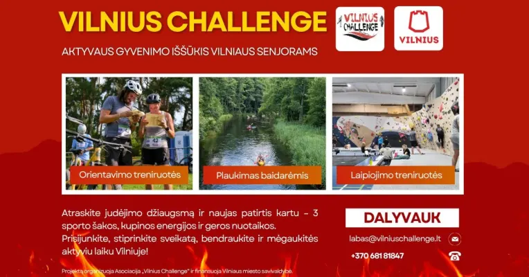 Laipiojimo treniruotė senjorams – Montis Magia laipiojimo salė (PIKAS)