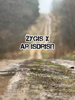 ŽYGIS X: AR IŠDRĮSI? GRUPĖ PILNA