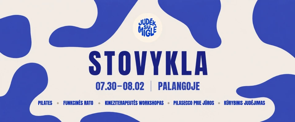 Judėk su Migle stovykla | PALANGA
