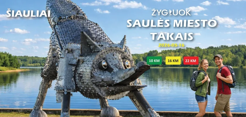 ŽYGIUOK, SAULĖS MIESTO TAKAIS