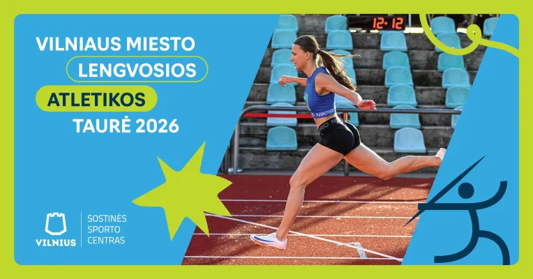 Vilniaus miesto lengvosios atletikos taurė 2026
