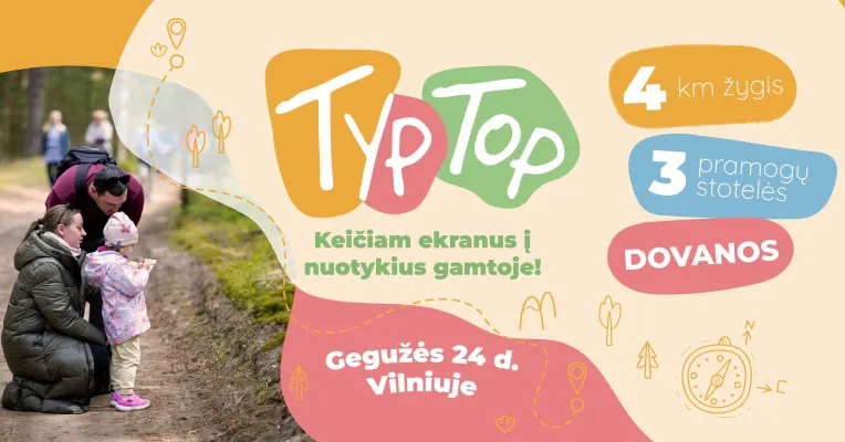 Gegužės TYP TOP žygis