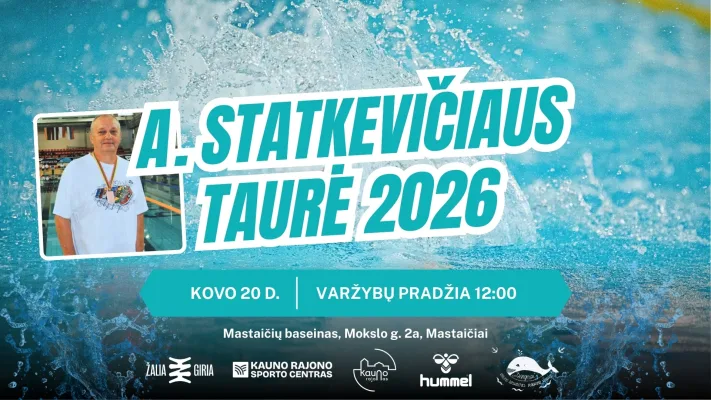 🏊‍♂️ A. Statkevičiaus taurė 2026 – plaukimo varžybos Mastaičiuose