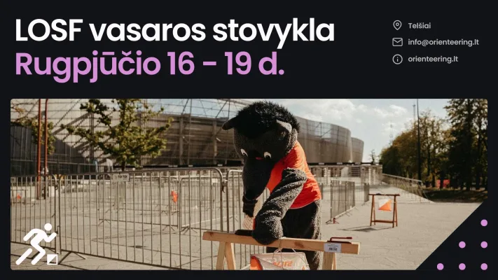 LOSF vasaros stovykla